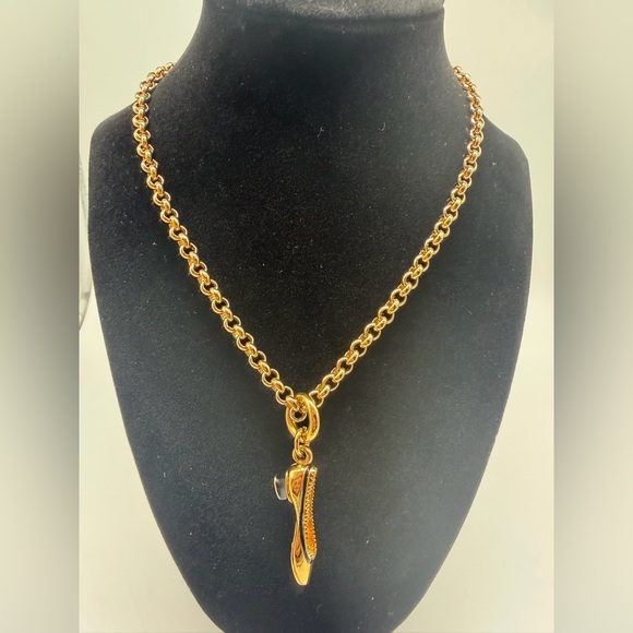 Salvatore Ferragamo Jewelry - Elegant Salvatore Ferragamo Gold-Tone Necklace